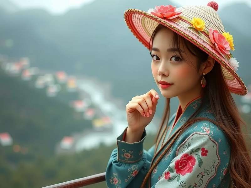 饭冈佳奈子和服写真